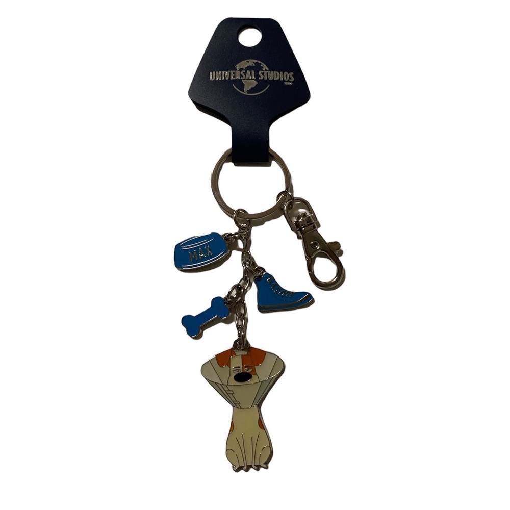 The Secret Life of Pets Keychain Jack Russel Terrier Bag Clip Universal Studios